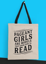PAGEANT GIRLS CAN READ • Tote bag